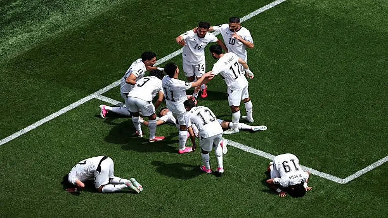 مصر تسجل هدفًا أمام بلجيكا في كأس العالم 2026